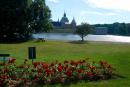 Kalmar gardens and castle
